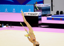 Avropa Oyunlarında bədii gimnastika üzrə fərdi yarışlar. Bakı, Azərbaycan, 19 iyun 2015